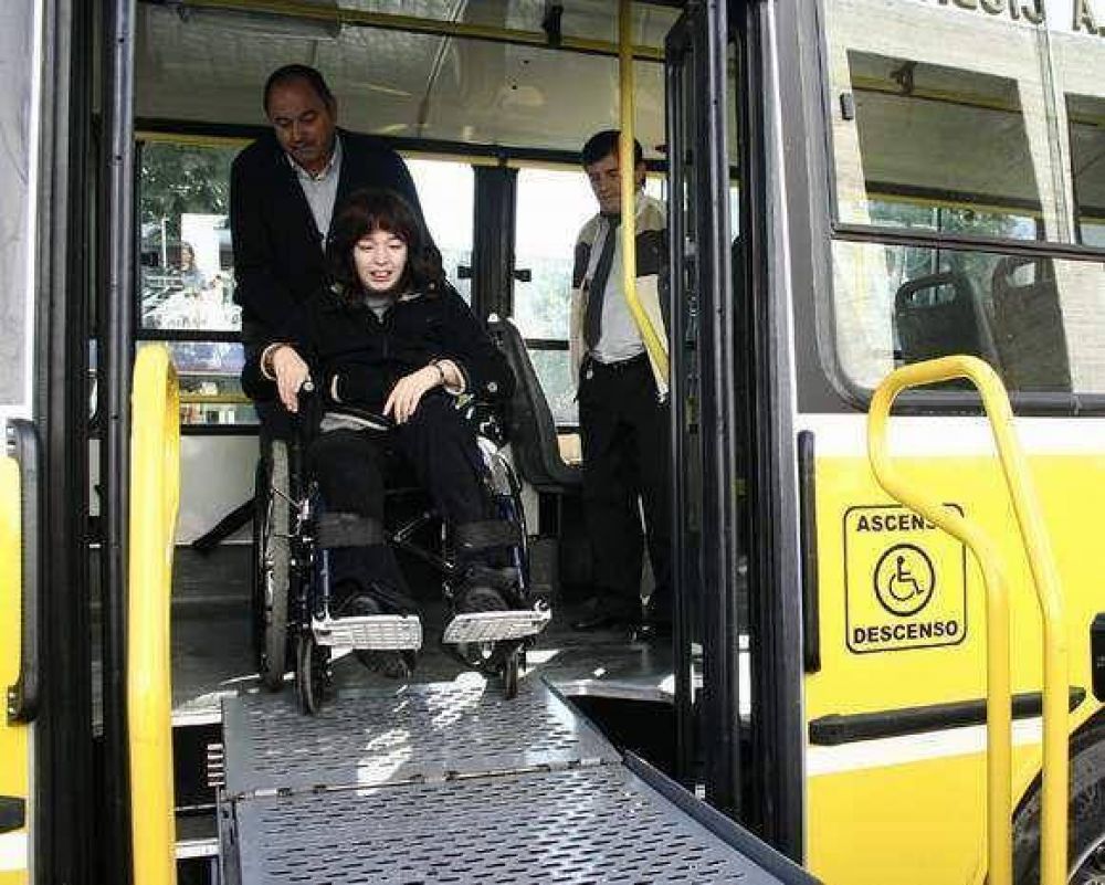 La discapacidad: tema eje en la Audiencia P�blica del transporte.