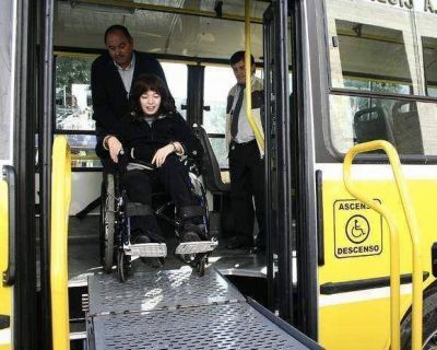 La discapacidad: tema eje en la Audiencia P�blica del transporte.