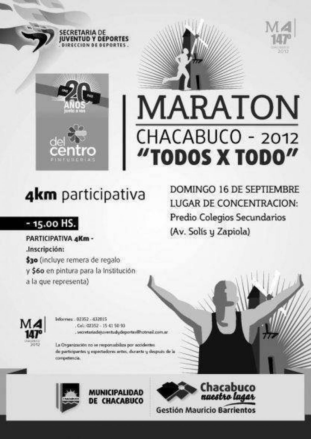 Marat�n �Todos x Todo� en Chacabuco