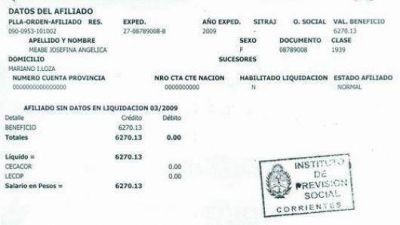 Josefina mostr� que no es jubilada de privilegio