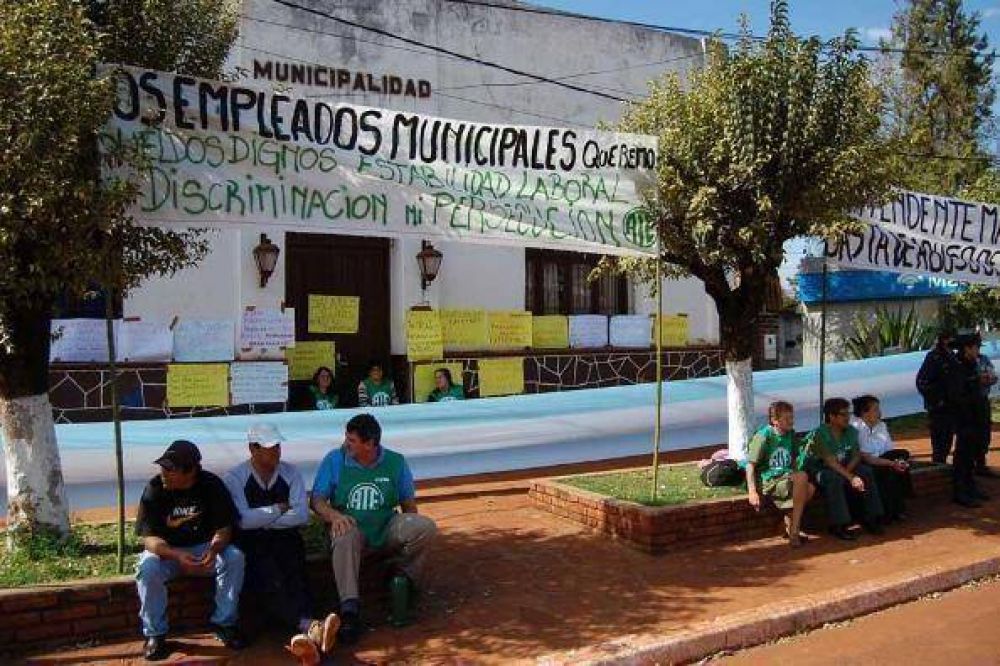 Sigue el paro en la Municipalidad de El Soberbio