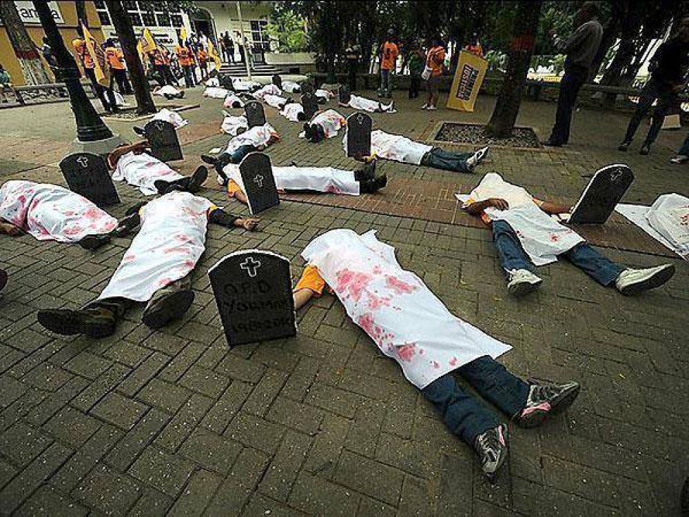 Asesinaron a 145.000 personas en Am�rica en 2010