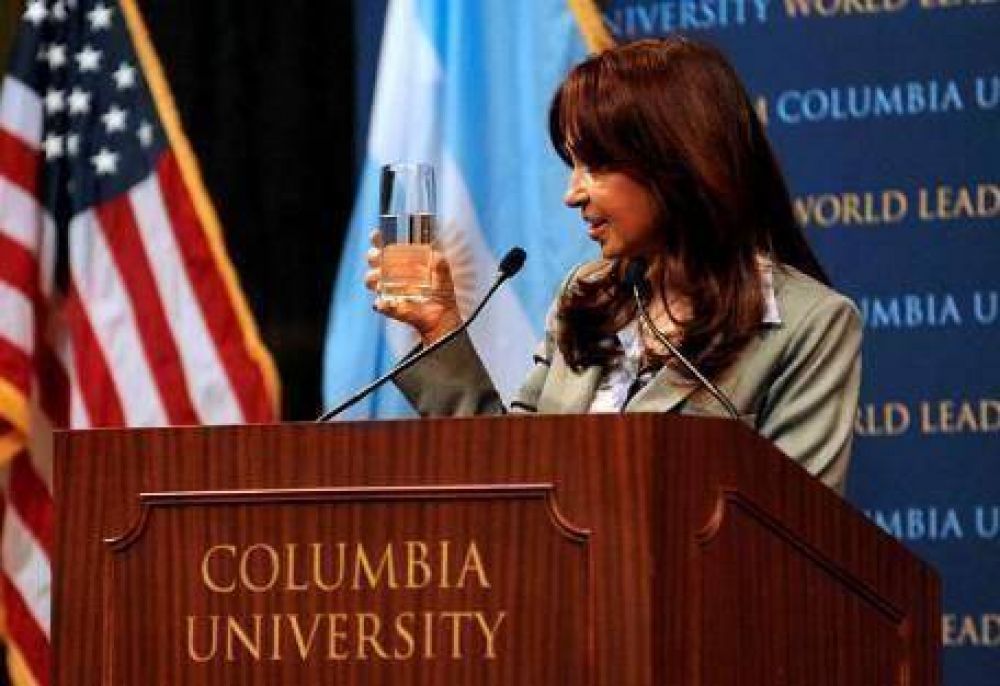 Se prepara la "gira acad�mica" de Cristina por Estados Unidos