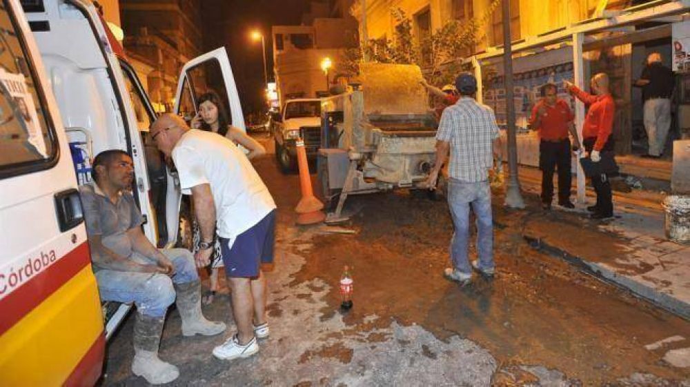 Obreros heridos por el derrumbe de obra de la UNC