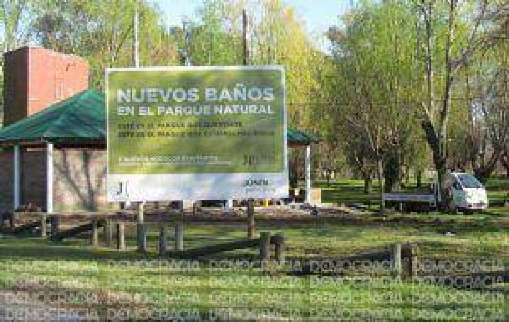 Nuevos m�dulos de ba�os en la Laguna de G�mez