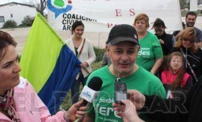 Autoconvocados volvieron a manifestarse frente a la empresa de fertilizantes