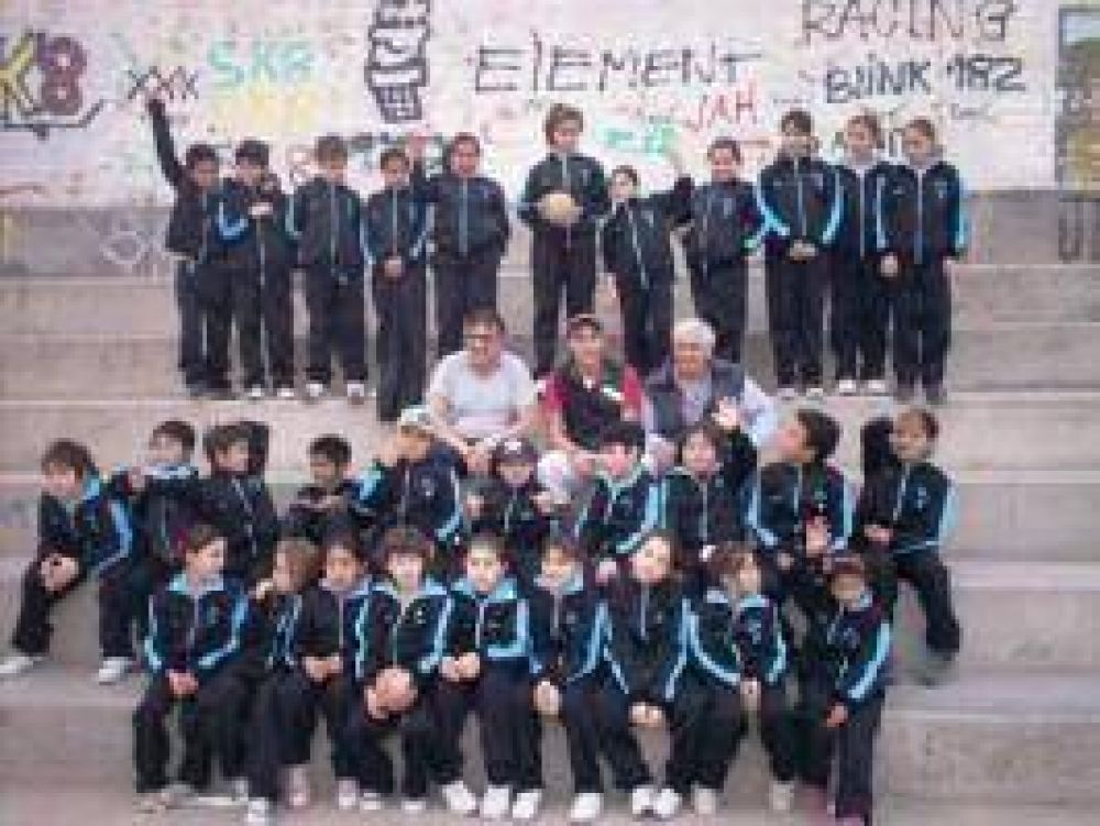 Un gesto pol�tico-deportivo