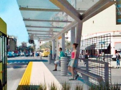 Env�an al Concejo el proyecto de carriles exclusivos para Alberdi