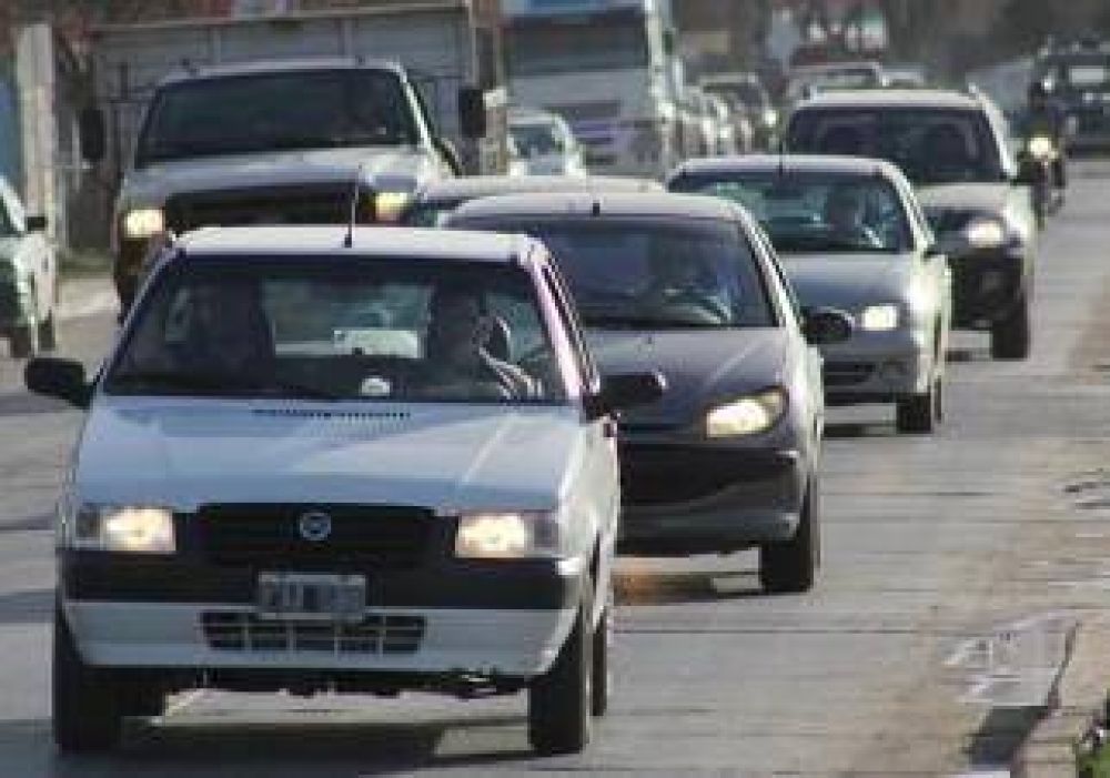 Cipolletti: Explosivo aumento del parque automotor 