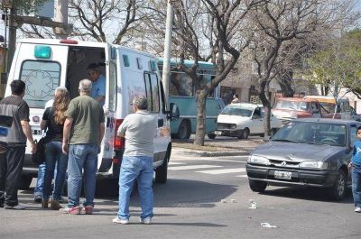 Atropellaron a una mujer en avenida Lafinur