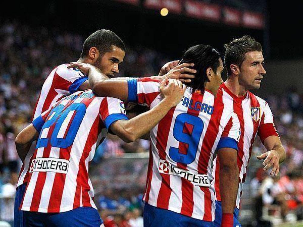 Atl�tico Madrid y Falcao siguen imparables