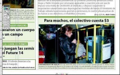 Boleto a 3 pesos: pese a controles, pasajeros siguen pagando dem�s