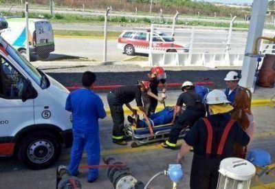 Se realiz� un simulacro en el Aeropuerto Internacional de San Fernando para evaluar el sistema de emergencias 