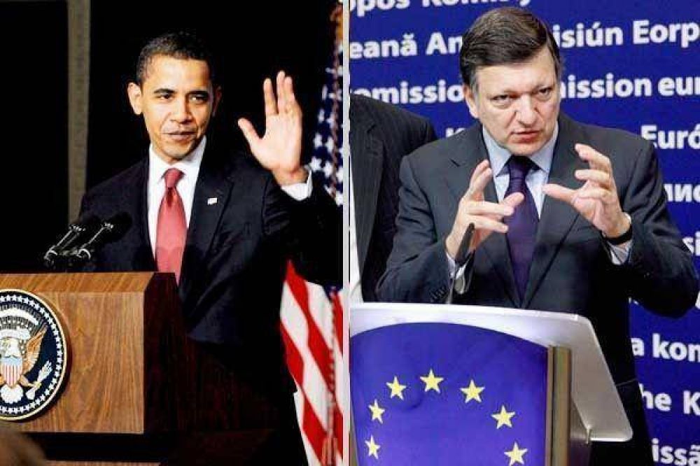 La crisis enfrenta a Obama con la UE