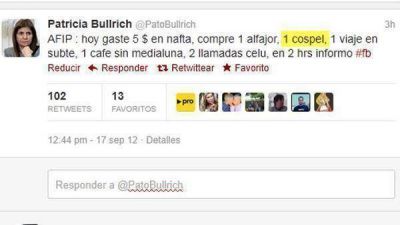  El tweet de la discordia de Patricia Bullrich