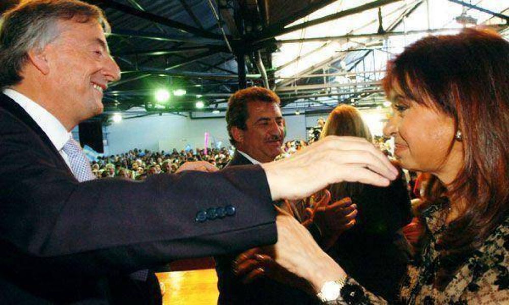 La Presidente y N�stor Kirchner van a Chubut