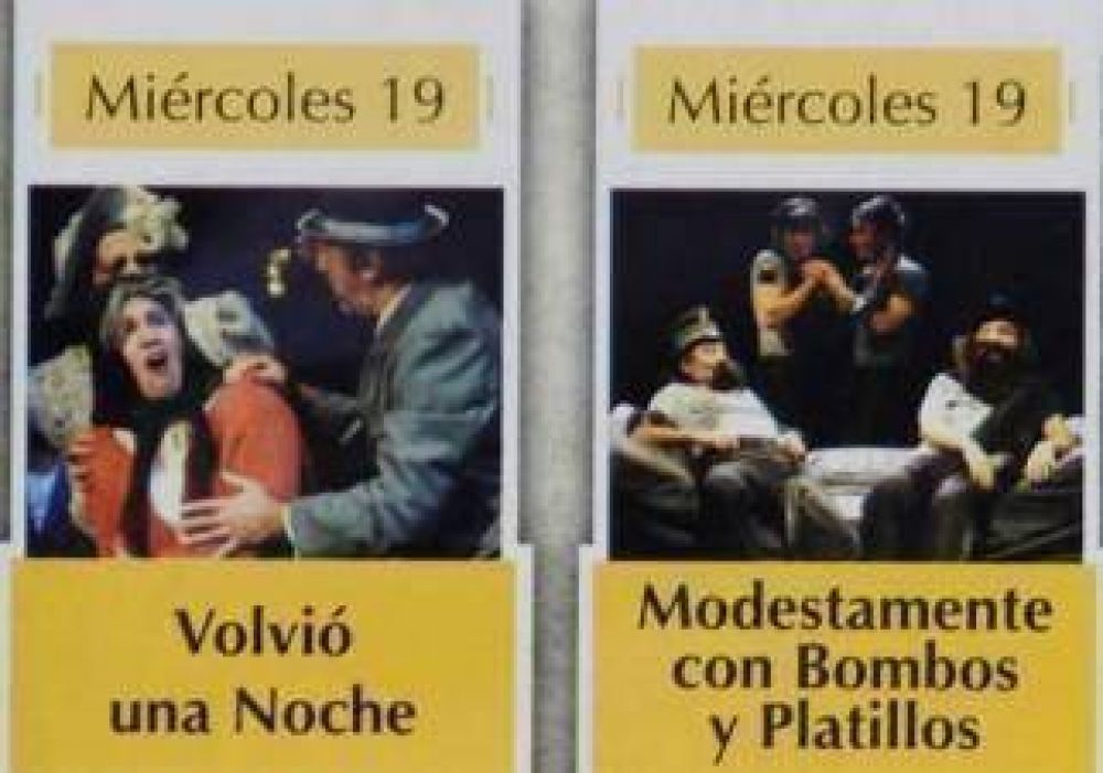 Con doble funci�n, comienza el Festival Internacional de Teatro 
