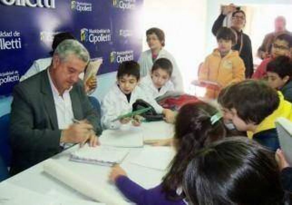 Alumnos de la Escuela 258 entrevistaron al intendente Baratti 