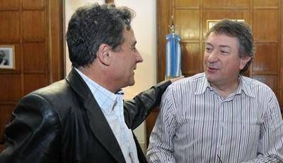 Yauhar se reuni� con el intendente de Dolavon por proyectos productivos para la zona