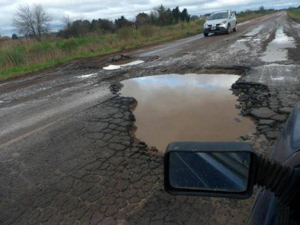 As� est� la Ruta 6, uno de los caminos m�s peligrosos
