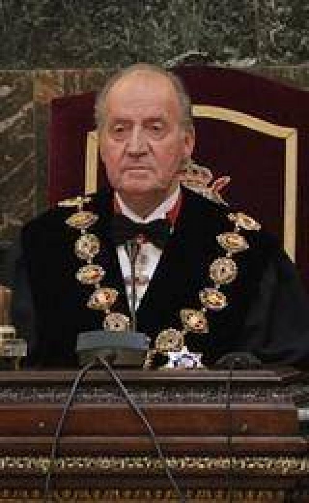 El rey Juan Carlos llam� a la unidad tras la marcha independentista catalana