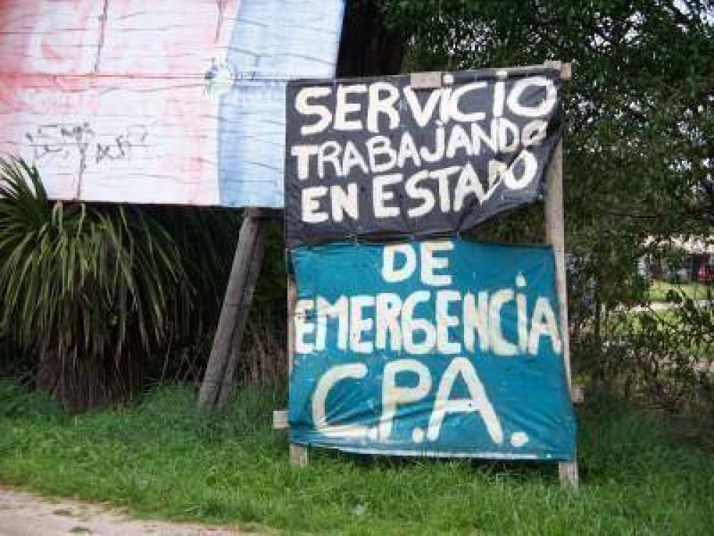 ATE- Jornada Protesta ATE-CTA: se llev� a cabo el corte en la Ruta 11