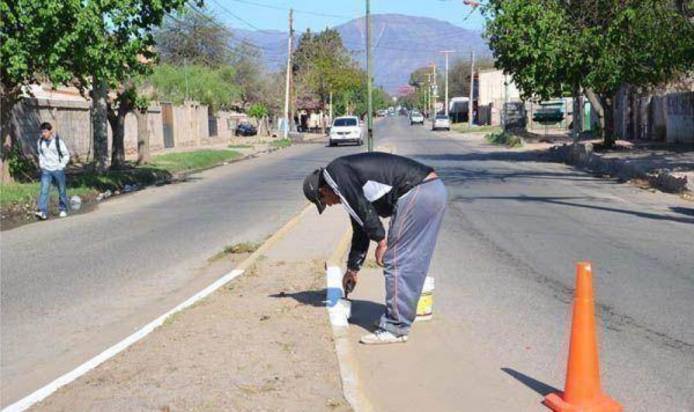 La Provincia contin�a con el mejoramiento de rutas y avenidas