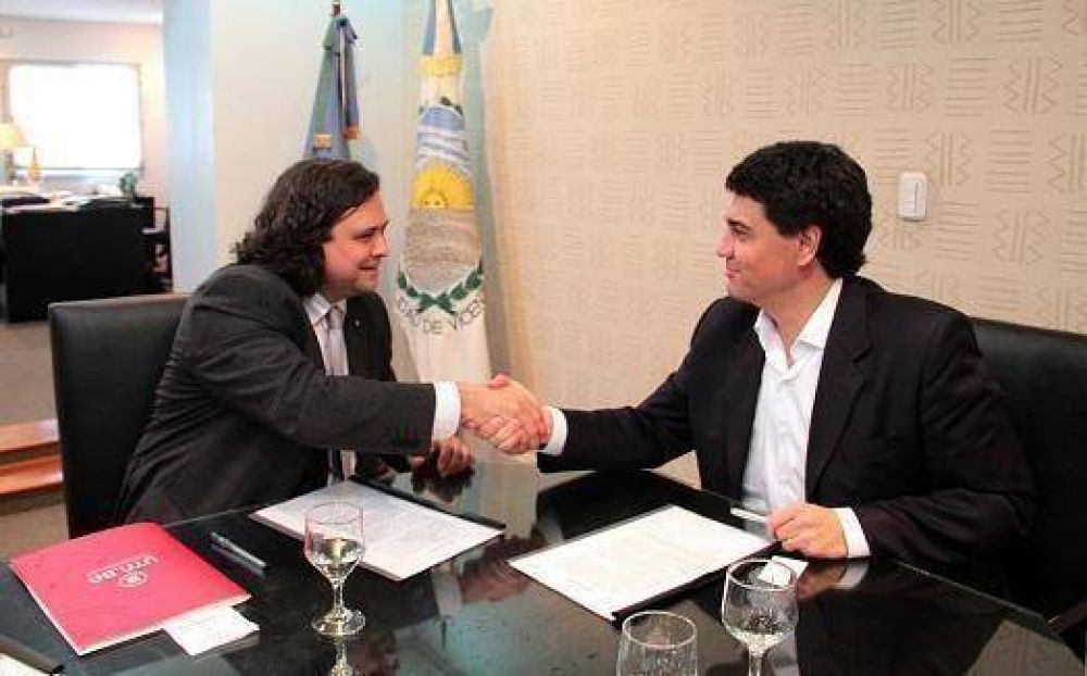 El Municipio de Vicente L�pez firm� un convenio de trabajo con la UTN