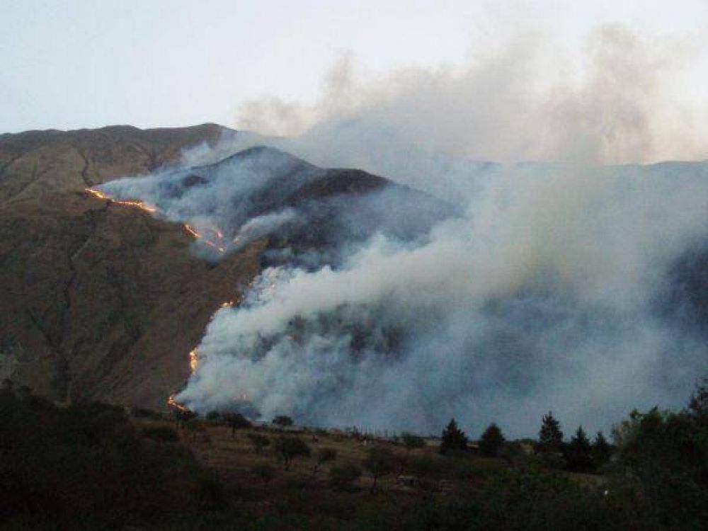 Aproximadamente 3 mil hect�reas se quemaron tras el temporal de viento en Jujuy