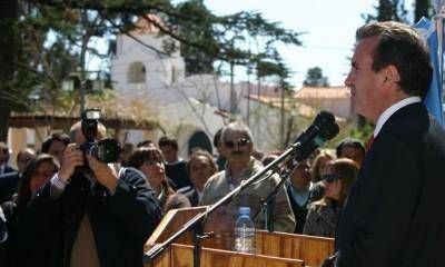 P�rez habl� de la reelecci�n y dijo que "no est� detr�s de un proyecto personal"