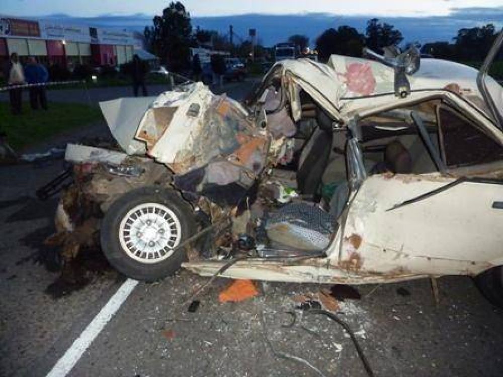 Tr�gico accidente en la Ruta Nacional N� 5 