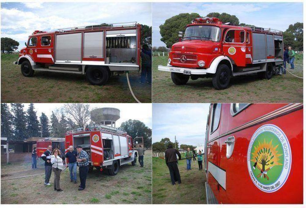 Bomberos de Tornquist renueva una Unidad