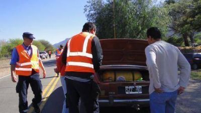 Realizan intensos controles en Las Pirquitas