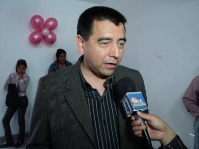 Gordillo agradeci� al intendente Mendoza