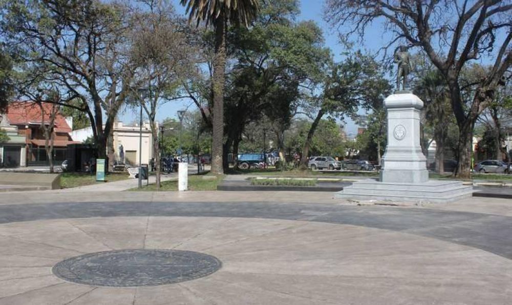Se inauguran las obras de revalorizaci�n integral de la Plaza Belgrano