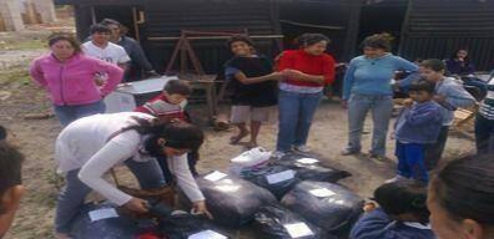 En marcha campa�a de ayuda a damnificados por un incendio