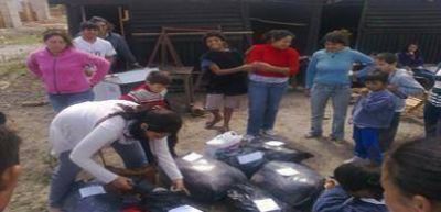 En marcha campa�a de ayuda a damnificados por un incendio