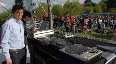 San Isidro celebr� la primavera con una fiesta de m�sica electr�nica