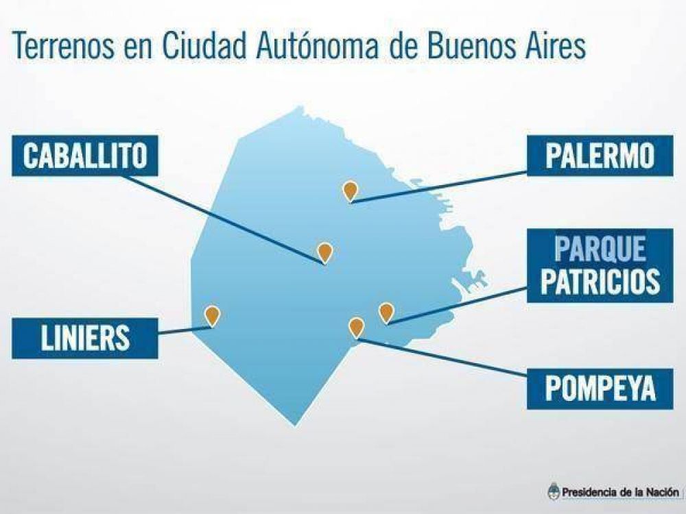 En qu� barrios de la Capital estar�n ubicadas las casas de los cr�ditos del Gobierno