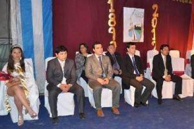 El gobierno provincial acompa�� a Beltr�n en el d�a de su 122� aniversario