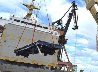 Llegaron los vagones que utlizar� la minera Vale