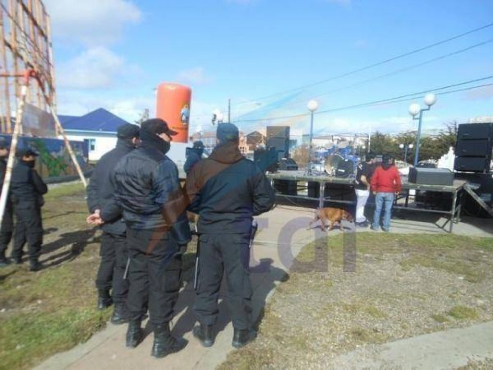 Importante operativo de seguridad ante la estudiantina