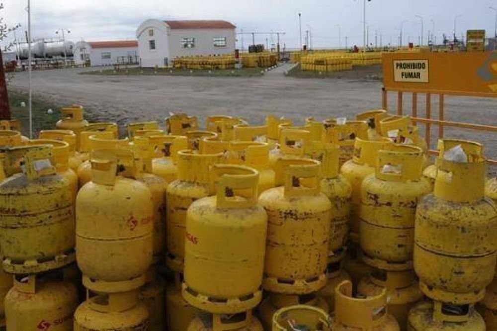 Gas envasado ausente