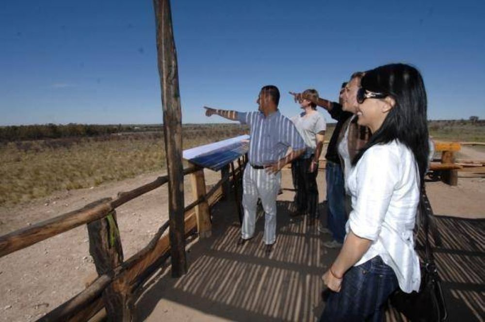 Inauguraron nuevos miradores en La Malvina
