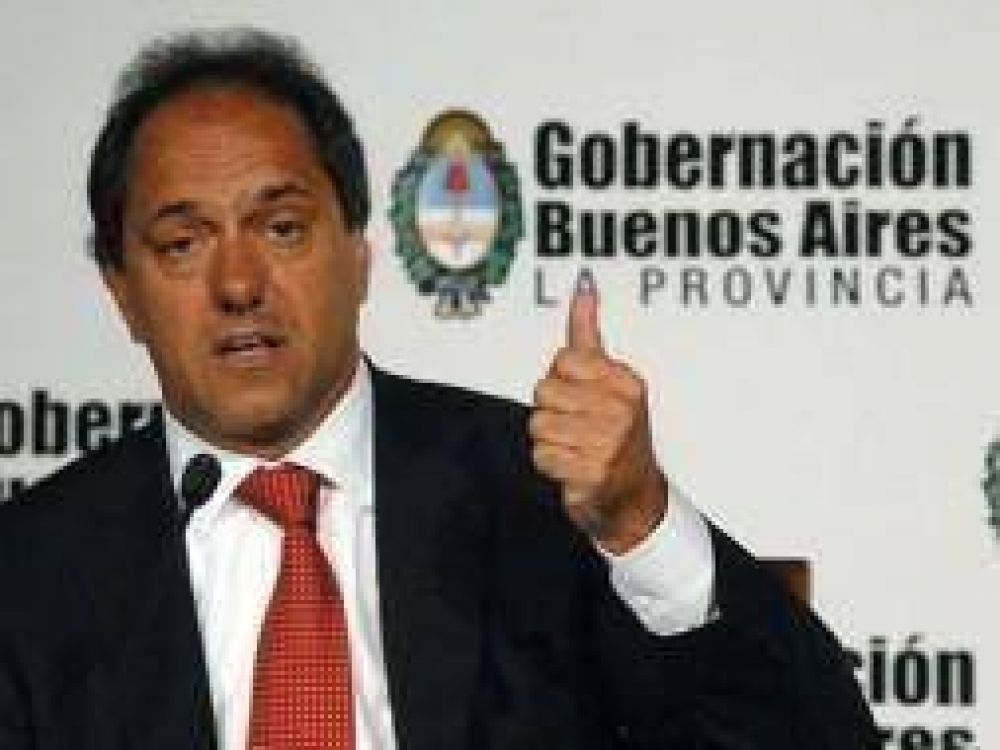 Scioli realiza apertura de sobres para licitaci�n de obras en Ruta 6