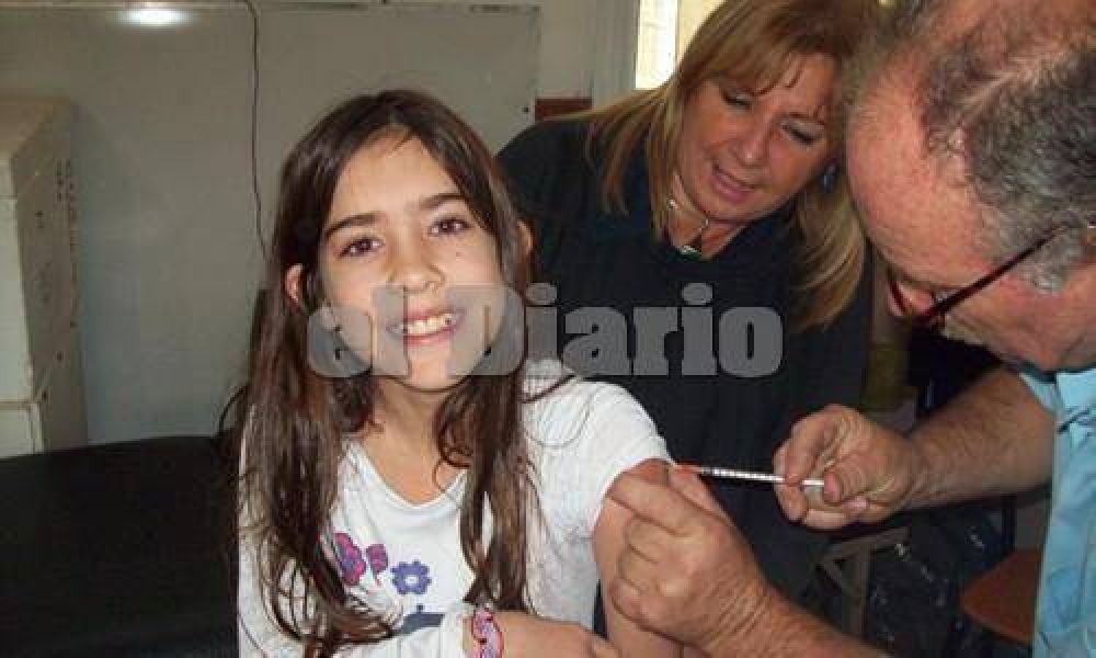 Vacunaron a 3.200 chicos de jardines de infantes del distrito