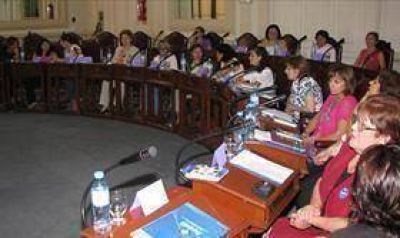 Alarc�n present� su informe en Diputados.