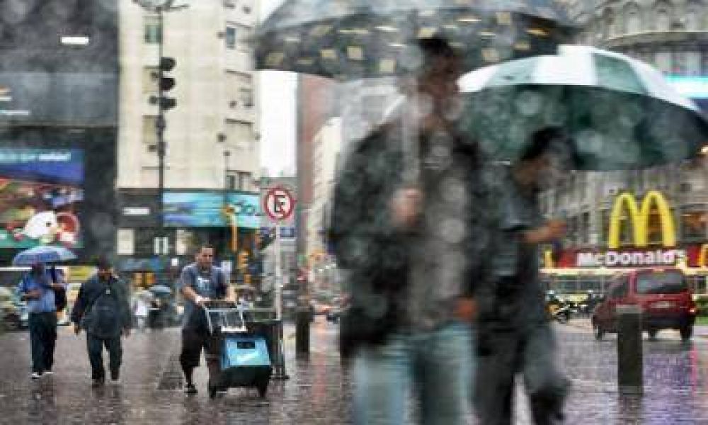 Un frente fr�o ingresar� este lunes a la provincia y se esperan precipitaciones aisladas