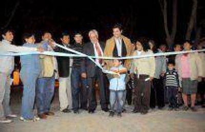 Urtubey inaugur� importantes obras en Animan�