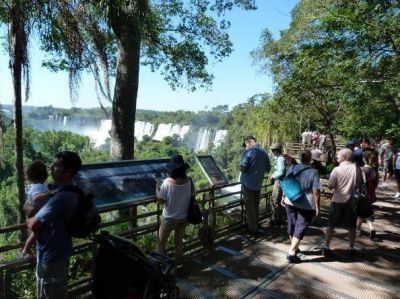 Las Cataratas recibieron al turista n�mero un mill�n